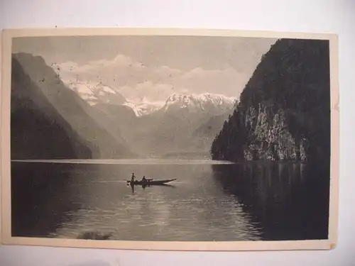 Alte AK Der Königssee Berchtesgaden [E771]