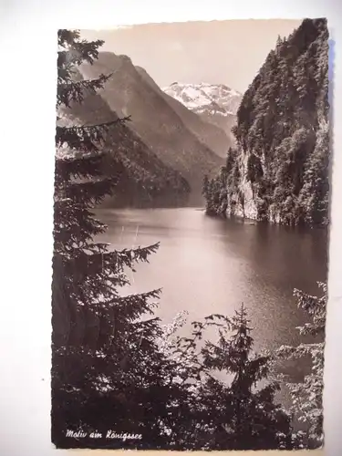 Alte AK Berchtesgaden Königssee [E792]