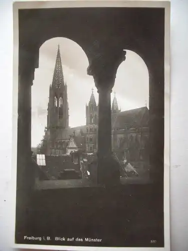 Alte AK Freiburg Breisgau Münster [E814]