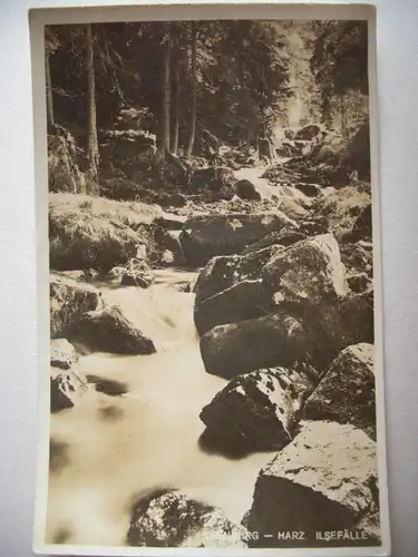 Alte AK Ilsenburg Harz Ilsefälle [E827]