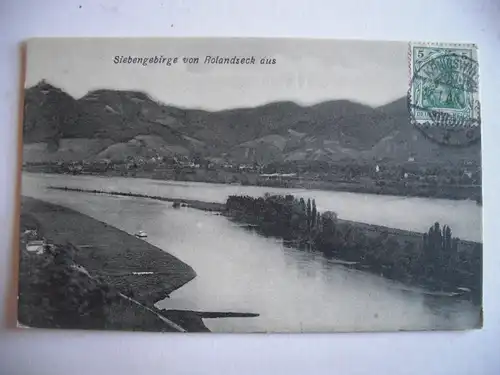 Alte AK Siebengebirge von Rolandseck um 1920 [E585]