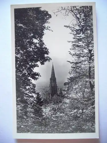 Alte AK Fotokarte Freiburg 1943 [E699]