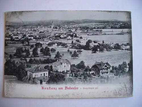 Alte AK Konstanz Bodensee 1905 [E704]