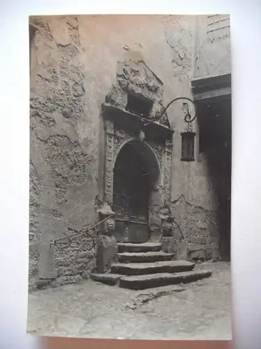 Alte AK Rothenburg Portal Rathaushof 1925 [E1108]