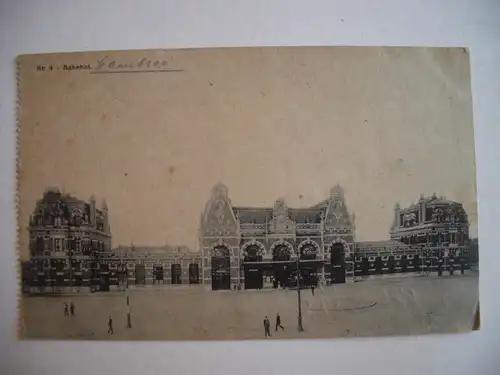 Alte AK Cambrai Bahnhof  um 1915 [E1239]