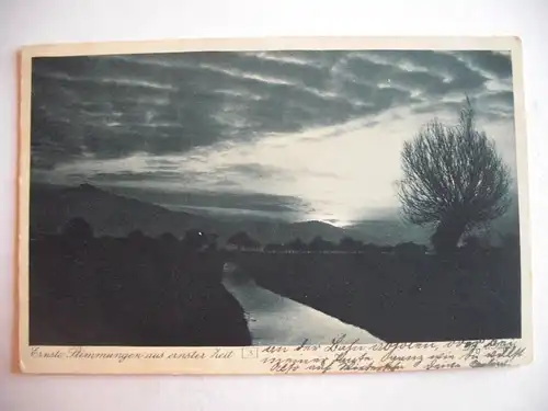 Alte AK Ernste Stimmungen aus ernster Zeit Arthur Sauer [E1252]