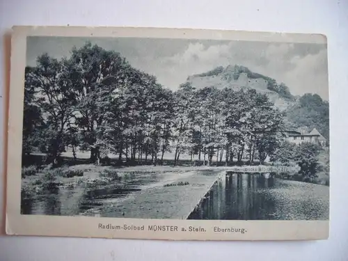 Alte AK Bad Münster am Stein Ebernburg [E339]