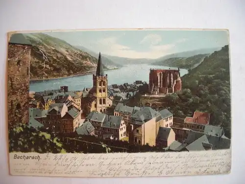 Alte AK Bacharach 1904 [E1261]