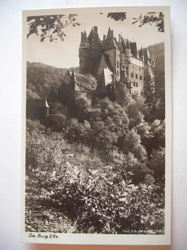 Alte AK Die Burg Eltz  [E1267]