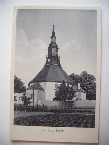 Alte AK Kirche zu Seiffen Erzgebirge [E24]