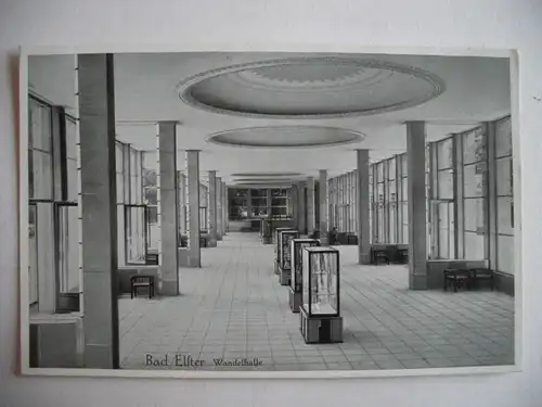 Alte AK Bad Elster Wandelhalle [E35]