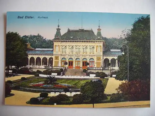 Alte AK Bad Elster Kurhaus um 1925 [E46]