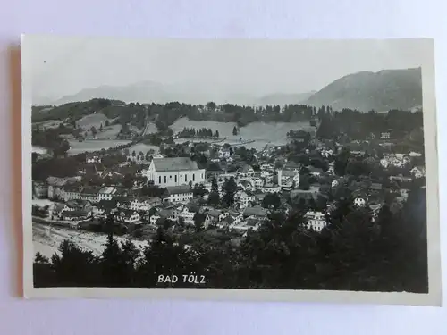 Alte AK Bad Tölz [aE689]