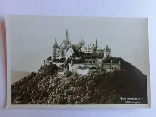 Alte AK Hechingen Burg Hohenzollern [aE698]