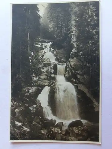 Alte AK Triberg Wasserfall [aE725]