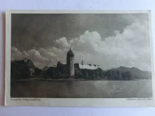 Alte AK Kloster Frauenwörth Chiemsee [aE744]