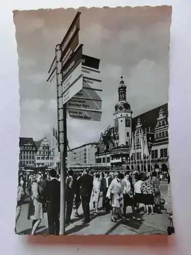 Alte AK Leipzig Markt [C1053]