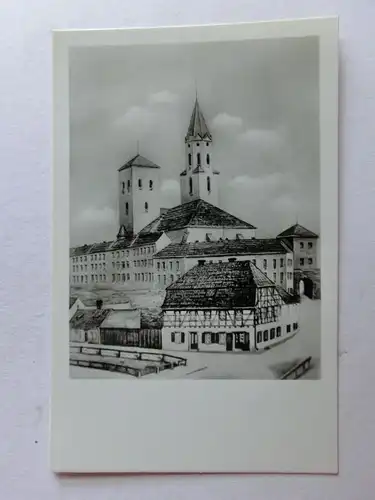 Alte AK 600 Jahre Stadt Oelsnitz  Kirche St. Jacob [C1105]