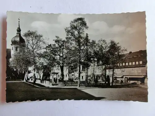 Alte AK Olbernhau Marktplatz 1962 [C1148]