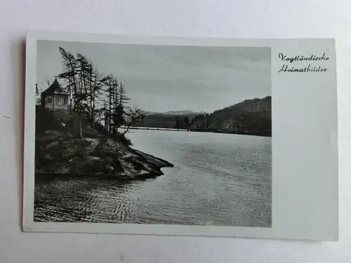 Alte AK Oelsnitz Talssperre Pirk [C1168]