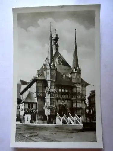 Alte AK Wernigerode Rathaus [aG404]