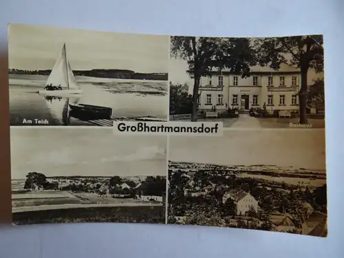 Alte AK Großhartmannsdorf Krs. Brand Erbisdorf [aG467]