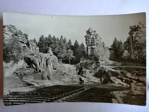 Alte AK Ehrenfriedersdorf Greifensteine Naturbühne [aG471]