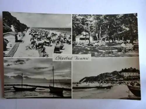 Alte AK Ostseebad Koserow Mehrbildkarte [aG485]