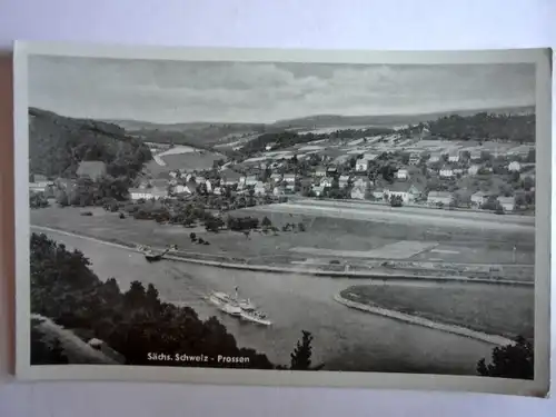 Alte AK Prossen Sächsische Schweiz [aG487]