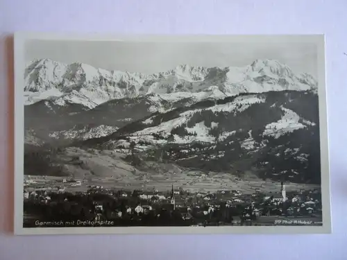 Alte AK Garmisch Partenkirchen Dreitorspitze [aG554]