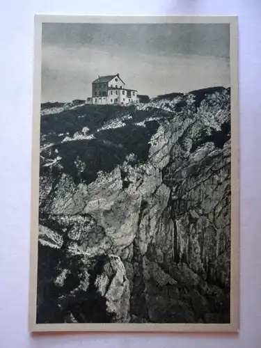 Alte AK Berchtesgaden Stöhrhaus Untersberg [aG555]