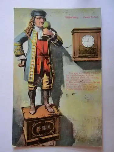 Alte AK Heidelberg Zwerg Perkeo um 1925 [aG558]