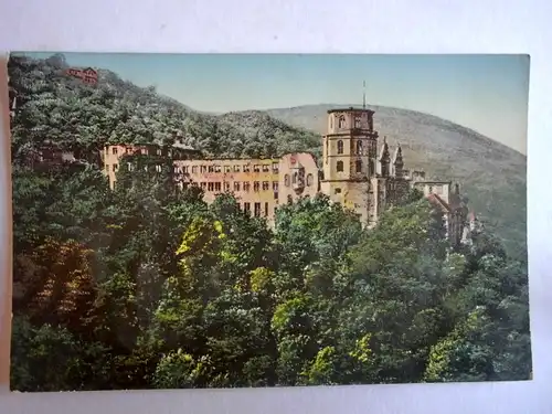 Alte AK Heidelberg Altes Schloß um 1925 [aG566]