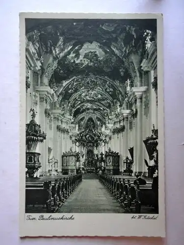 Alte AK Trier Paulinuskirche [aG571]