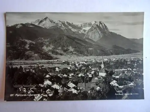 Alte AK Garmisch Partenkirchen [aG587]