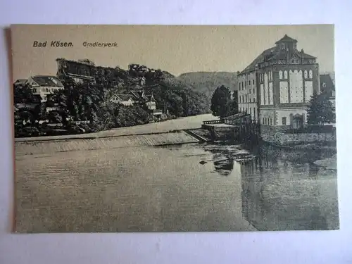 Alte AK Bad Kösen Gradierwerk [aG608]