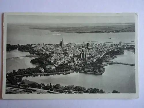 Alte AK Stralsund Inselstadt am Meer [aG648]