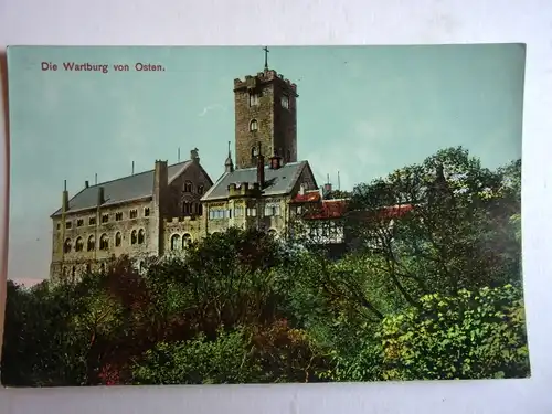 Alte AK Eisenach Wartburg von Osten um 1925 [aG652]