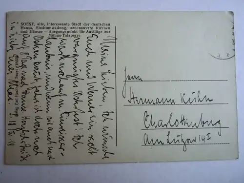 Alte AK Soest [aG731]