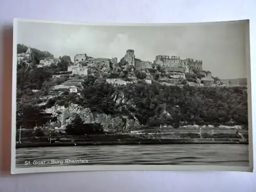 Alte AK St. Goar Burg Rheinfels [aG732]