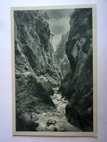 Alte AK Berchtesgaden Almbachklamm [aG749]