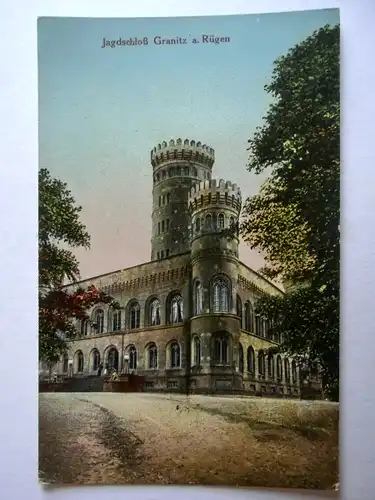 Alte AK Rügen Jagdschloss Granitz um 1925 [aG766]