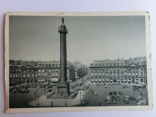 Alte AK Paris Place et Colonne Vendome [aH968]