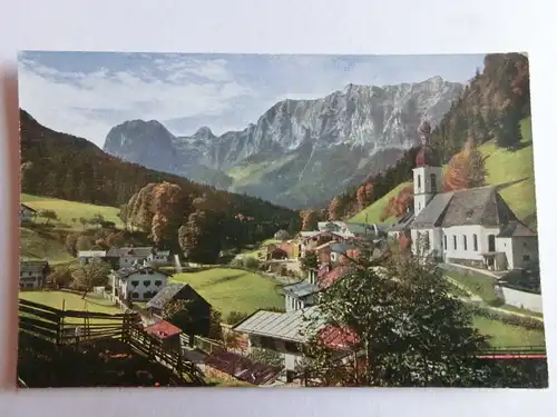 Alte AK Berchtesgaden Ramsau [aH1003]