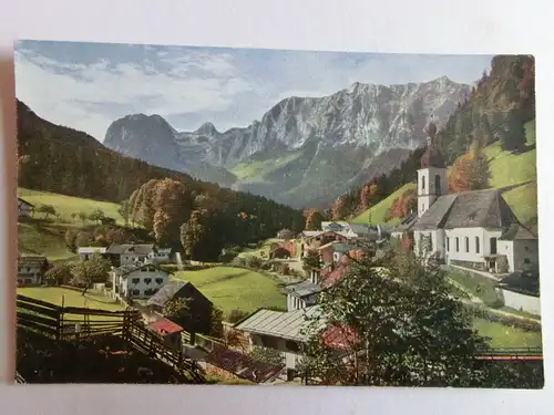 Alte AK Berchtesgaden Ramsau [aH1018]