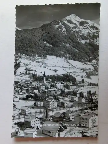 Alte AK Bad Hofgastein Winter Schnee [aH1020]