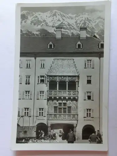 Alte AK Innsbruck Goldenes Dachl [aH1024]