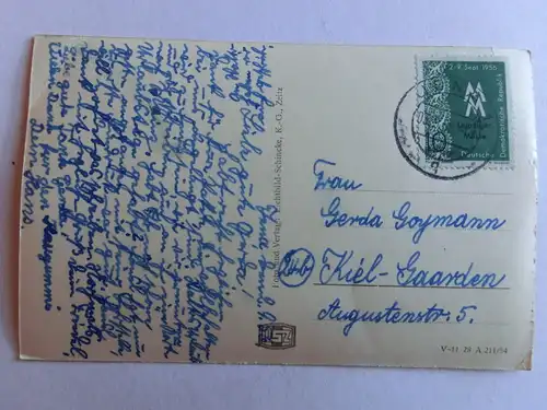 Alte AK Jena Am Johannistor (Ecke geknickt) [aH811]