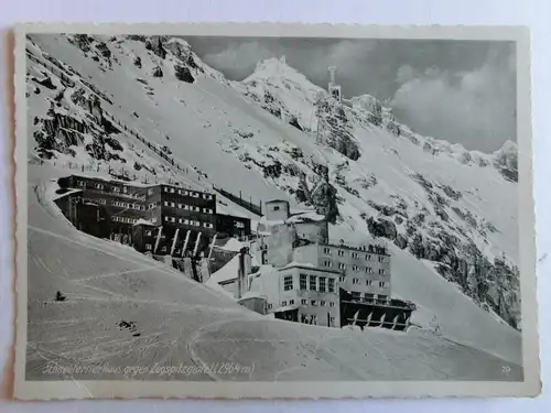 Alte AK Garmisch Partenkirchen Schneefernerhaus Zugspitze [aH813]