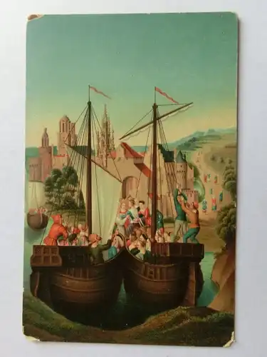 Alte AK Gemäldekarte Hans Memling Stengel Karte [aH243]